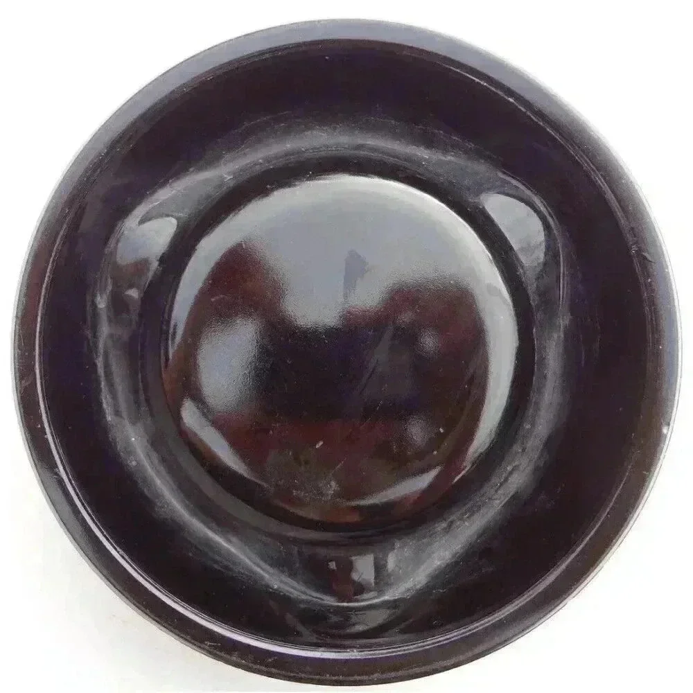 Vintage LARGE Black SANDEMAN PORT AND SHERRY ASHTRAY